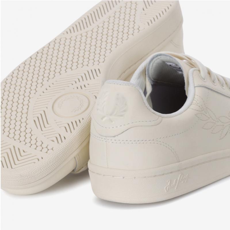 Fred Perry Мужские Кроссовки S B721 Кожаные Вышитые Большемерные Фирменные