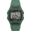 Цифровые кварцевые часы TIMEX T80 Водонепроницаемость 30M Акриловый циферблат Зеленый Унисекс Наручные часы TW2Y34100