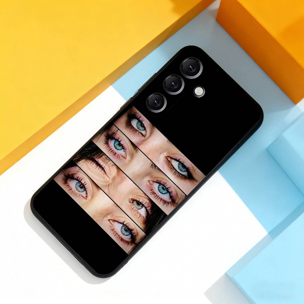 B-Billie-lovely E-Eilish Чехол для телефона Samsung Galaxy A 22,71,53,52,51,72,73,5G,Note,J7,8,9 Мягкий Черный Чехол