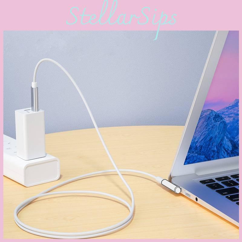 Премиальный кабель для быстрой зарядки и передачи данных Type-C на Magsafe2 с магнитным разъемом для Macbook Air
