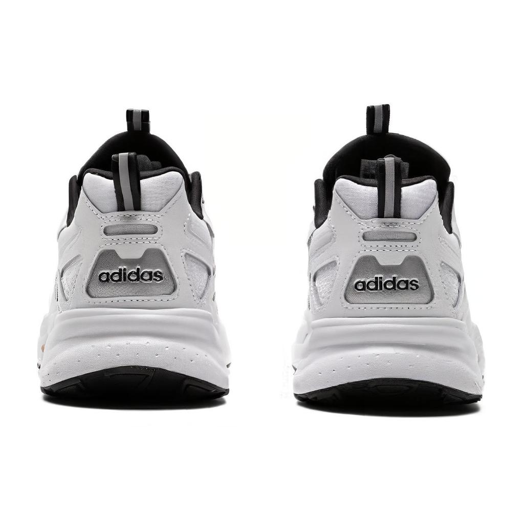 adidas JZ Runner Ткань Кожа спилка Универсальные Амортизирующие Прочные Низкие Повседневные Кроссовки Унисекс Белые Черные IH6362
