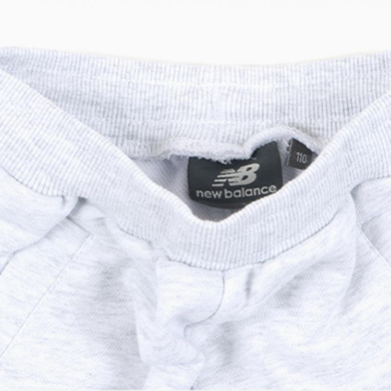 New Balance Kids 3pcs Sweat Setup Melange Gray