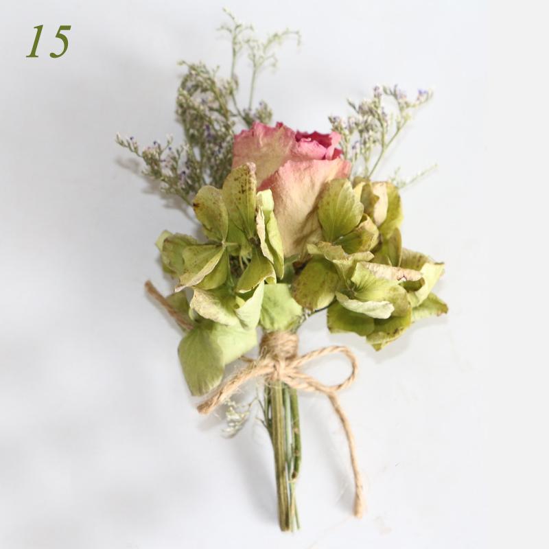 1шт Декоративный букет цветов Мини натуральные сухоцветы свежие консервированные Babysbreath свадьба