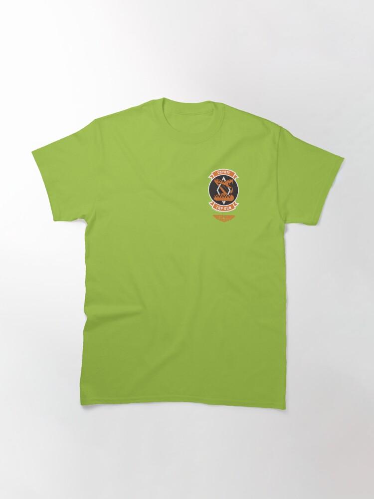 Top Gun Top Gun: Maverick Coyote Rattlesnake Pocket Logo Classic T-Shirt