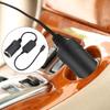 Кабель-адаптер USB Type C на 12 В для прикуривателя, кабель-адаптер USB Type C на 12 В для автомобильного вентилятора, светодиодных фонарей