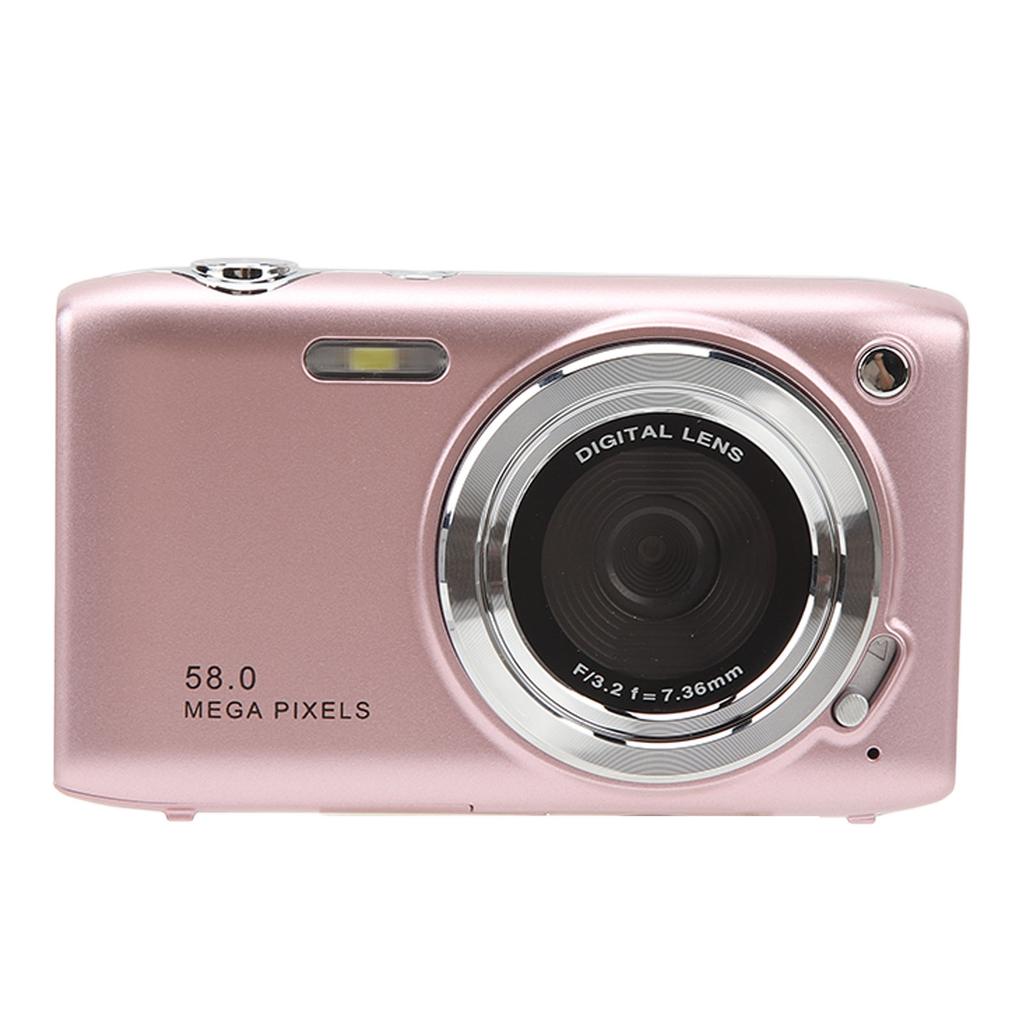 Digital Cam a 2.88 Inch Screen 58MP 4K HD 16X Zoom Fixed NaMacro Timed Photography Digital Video Cam a