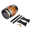 3L Large Capacity Retro Color Oak Wood Red Wine Barrel Bucket Keg Storage Container for Home