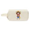One Piece Large Capacity Pencil Case - Luffy, Zoro, Ace, Law, Sanji Japanese Style Student Stationery Bag