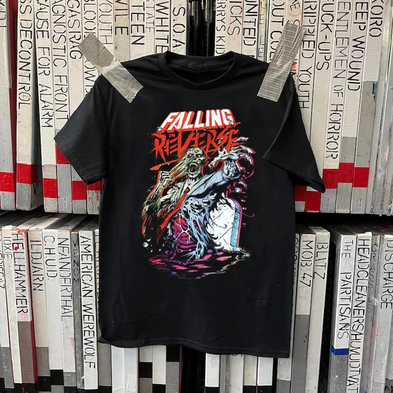 artwork Falling In Reverse black All sizes S to 5XL 2F719