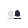 Seersucker Blouson Jacket Navy