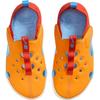 Nike Sunray Protect 4 PS Orange Peel Picante Red Kids Sneakers University-Blue HF6277-800