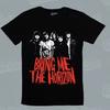 Модная женская футболка Bring Me The Horizon Хэви-метал Deathcore ПОП-рок Музыка Co