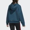 adidas Худи с принтом Neo X Wu Huang Wan Shui, унисекс, свободный крой, повседневная уличная одежда, свитшот, женский, зеленый, H45020