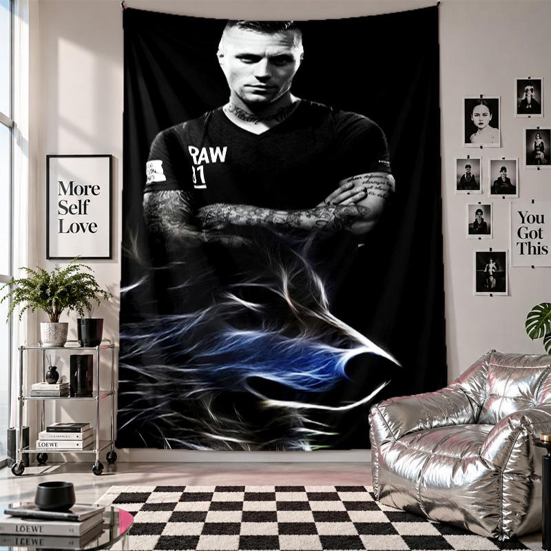 Wall TapestryKontra K Art Hanging Cloth Decorative Background Cover for Room Decoration