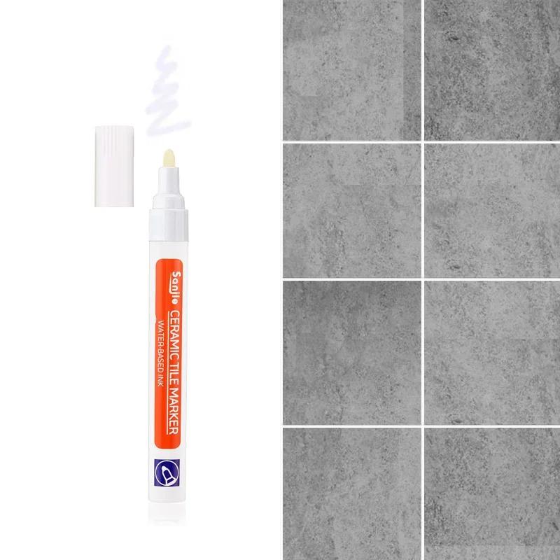 4 шт. Белый водонепроницаемый маркер для плитки, ручка для затирки швов на стенах, для плитки, пола, ванной комнаты, инструменты для дезинфекции швов