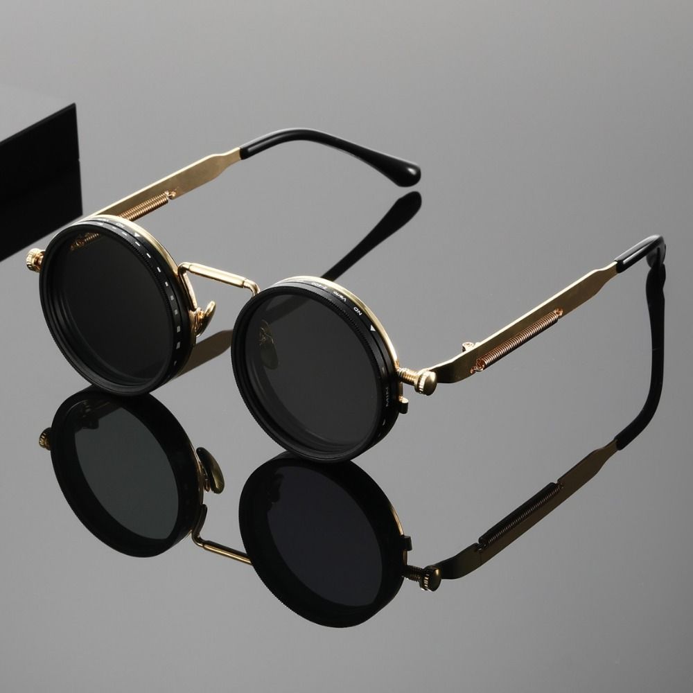 ND9 Солнцезащитные очки с регулируемым затемнением, круглые очки с защитой от УФ-лучей, солнцезащитные очки для рыбалки, для активного отдыха