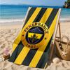 Фенербахче?Пляжное полотенце с дизайном e Crest, Быстросохнущее, Легко в уходе, Подходит как для фитнеса, так и для пляжного отдыха, Спортивный незаменимый аксессуар
