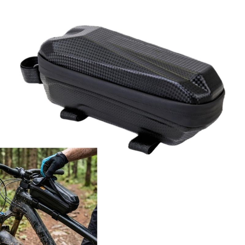 Weatherproofed Bike Frame Storage Bag Oversized Bike Top Tube Storage Bag for Various Weather Cycling
