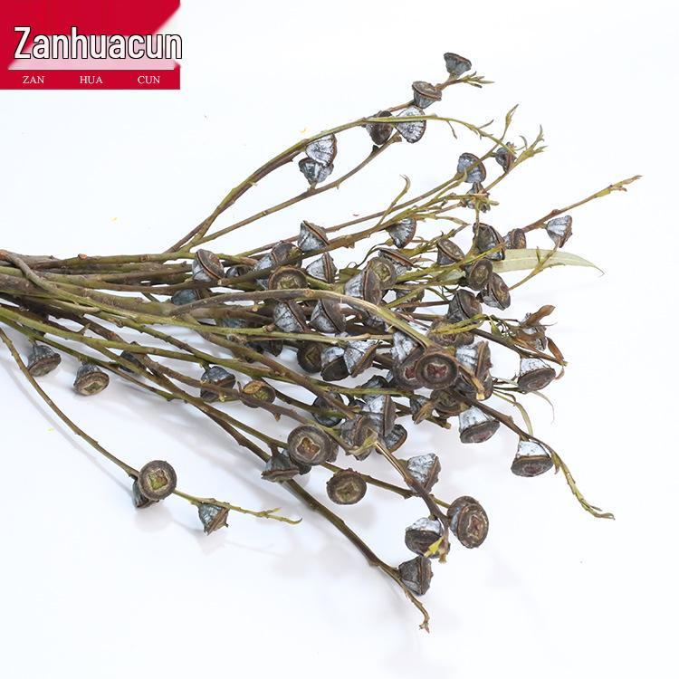 Cool Tones Dried Bouquet: Eucalyptus & Berries Air-Dried Decorative Flowers