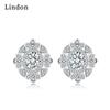 Lindon Copper Alloy Zircon Earrings Drop Earrings For Women Wedding Party Gifts