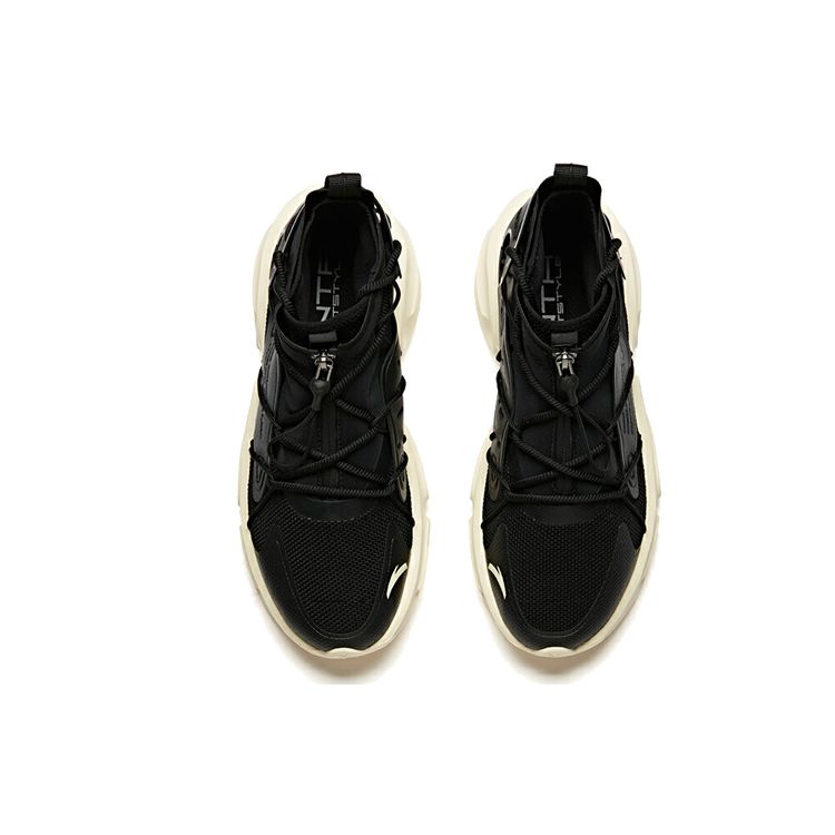Anta Кроссовки Lifestyle Series Casual Sports Shoes Men Sneakers Black White 91948800-3