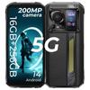 Smartphone étanche 5G - HOTWAV - Hyper 7 Pro - Caméra 200MP - Batterie 10800mAh - Écran 6,6" 120Hz