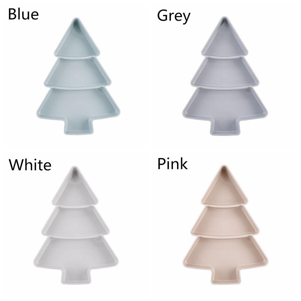 Органайзеры для посуды Полка для фруктов Тарелка в форме рождественской елки Ящик для хранения закусок Настольный органайзер для фруктов