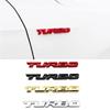 3d Badge Metal Alloy Motorcycle Car Turbo Trunk Car Badge Car Decoration Sticker Body Rear Door 3d Sticker for All Cars