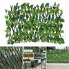 Faux Ivy Leaf Artificial Hedge Fencing Privacy Fence Screen Decor Hanging Plant
