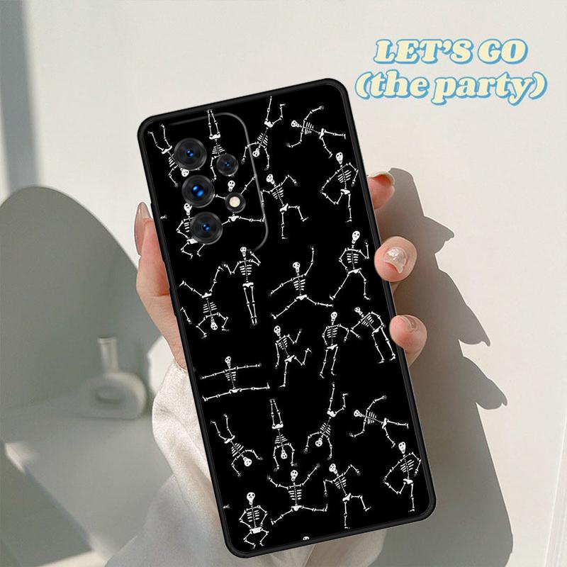 Чехол для телефона Skeleton Yoga Для Samsung Galaxy A42 A31 A40 A51 A71 A32 A80 A91 A52 A72 A73 A20e A21S A50 A70 A11 A12 Обложка