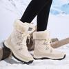 TUINANLE Warm Winter Boots Women Cotton Shoes High Top Snow Boots Fashion Mother Plush Shoes