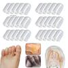 2-100Pcs Silicone Anti-Friction Toe Protectors Gel Breathable Toe Caps Foot Care Elasticity Fingertip Blister Prevention