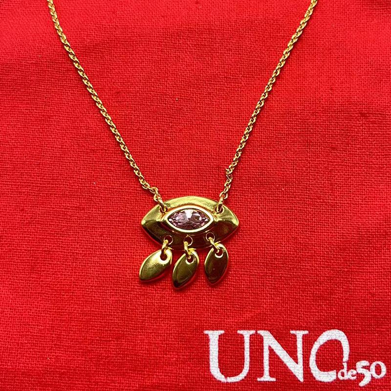 UNOde50 2024 Самая продаваемая модная подвеска-ожерелье для женщин - Романтичный европейский и американский ювелирный подарок