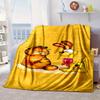 Garfi cat Valentine Heart Blanket Flannel Blanket for bed, sofa, Camping, Hiking, Picnic Essentials, gift for family Fan gifts