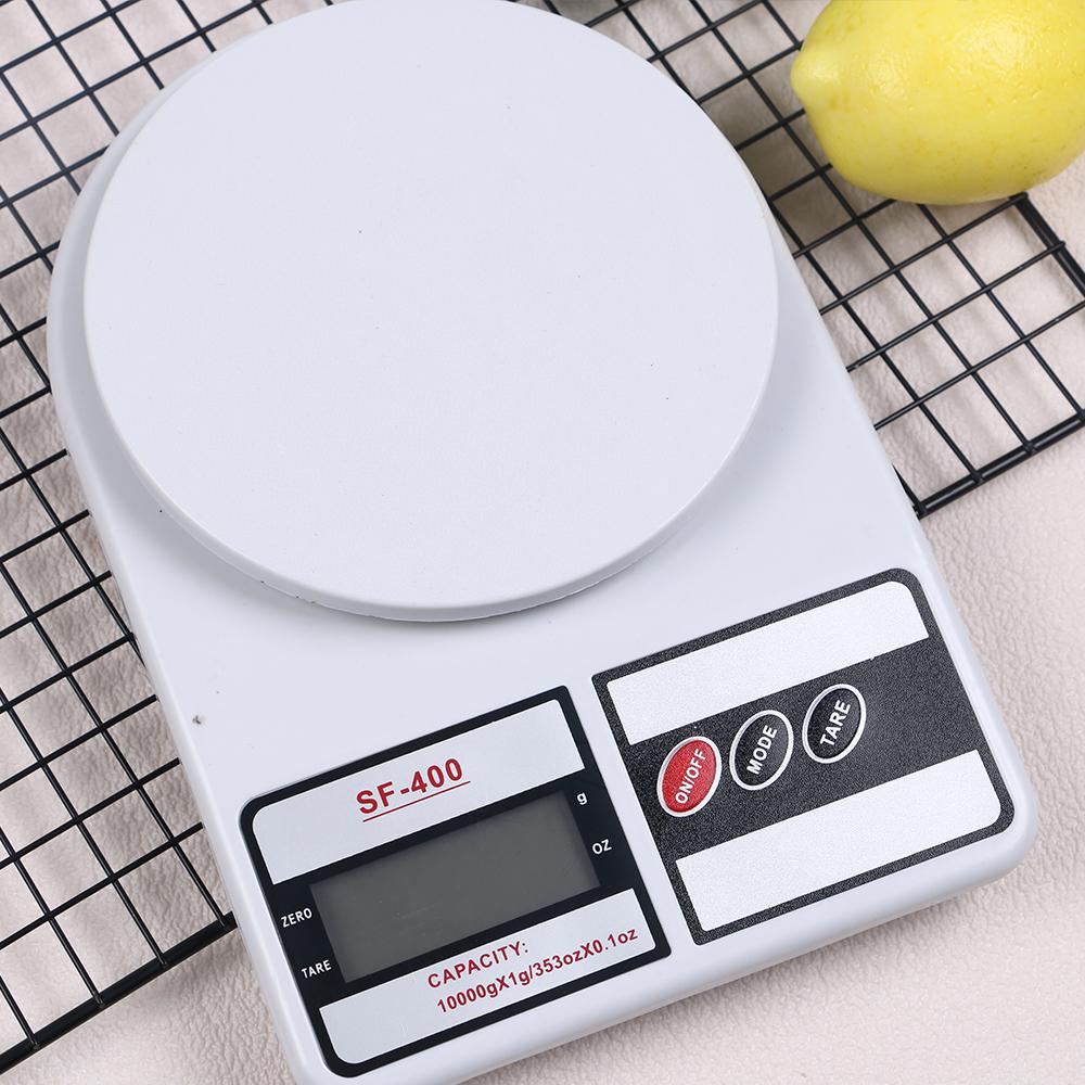 Digital Kitchen Scale Electric Food Scale with oz/g Units for Meal Prep Cooking Baking Replaceable Battery Power