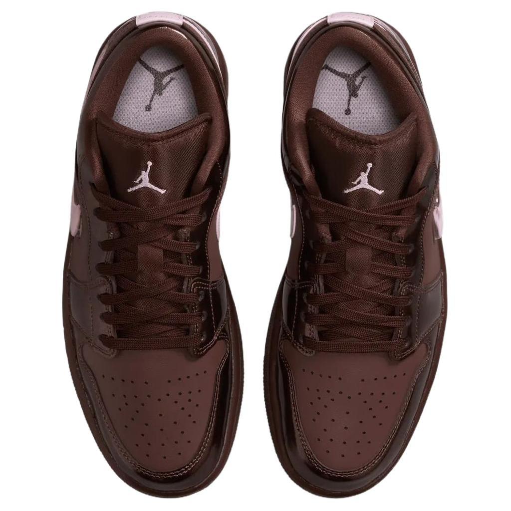 Air Jordan 1 Low SE День Святого Валентина Светлый Шоколад Розовый Пенопласт Женские Кроссовки IQ9787-262