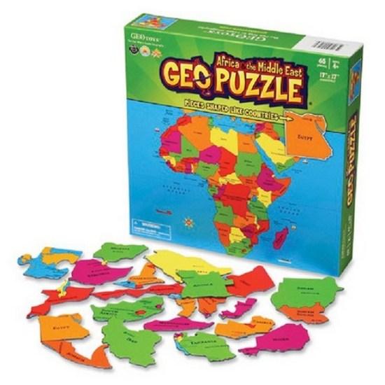Geo Africa Puzzle, популярная корейская игра