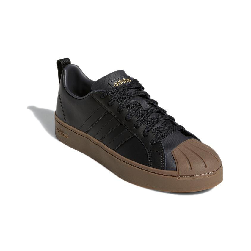 adidas Neo Streetcheck Удобные Прочные Низкие Кеды для Скейтбординга Мужские Кроссовки Черные Коричневые GZ3982