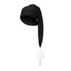 Unisex Night Sleeping Hat with Pom Ball Adjustable Solid Color Elastic Design