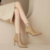 2024 Осенние сексуальные женские туфли с острым носком, современные повседневные модные туфли на шпильке, элегантные и простые женские туфли для работы и офиса