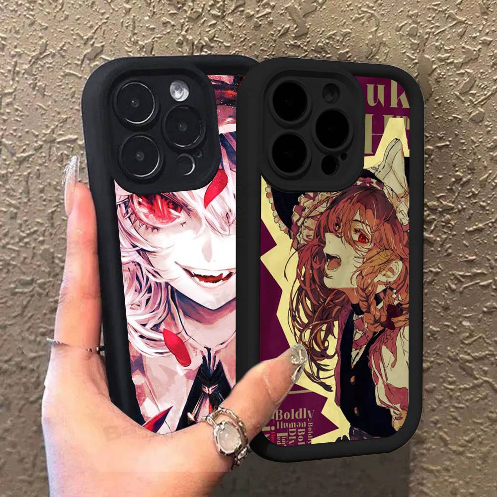 Classic Game Touhou Project Silicone Soft Phone Case For IPhone 17 16 14 13 12 11 15 Pro Max Plus Air Cover