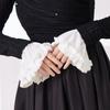 Pleated Lace Fake Cuffs Double Layer False Cuff Sleeve Cute Lace Sleeve  Clothing Accessory