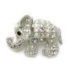 Brooch for Women and Lapel KS55020 Men, Elephant, Animal, Pin, Wedding,
