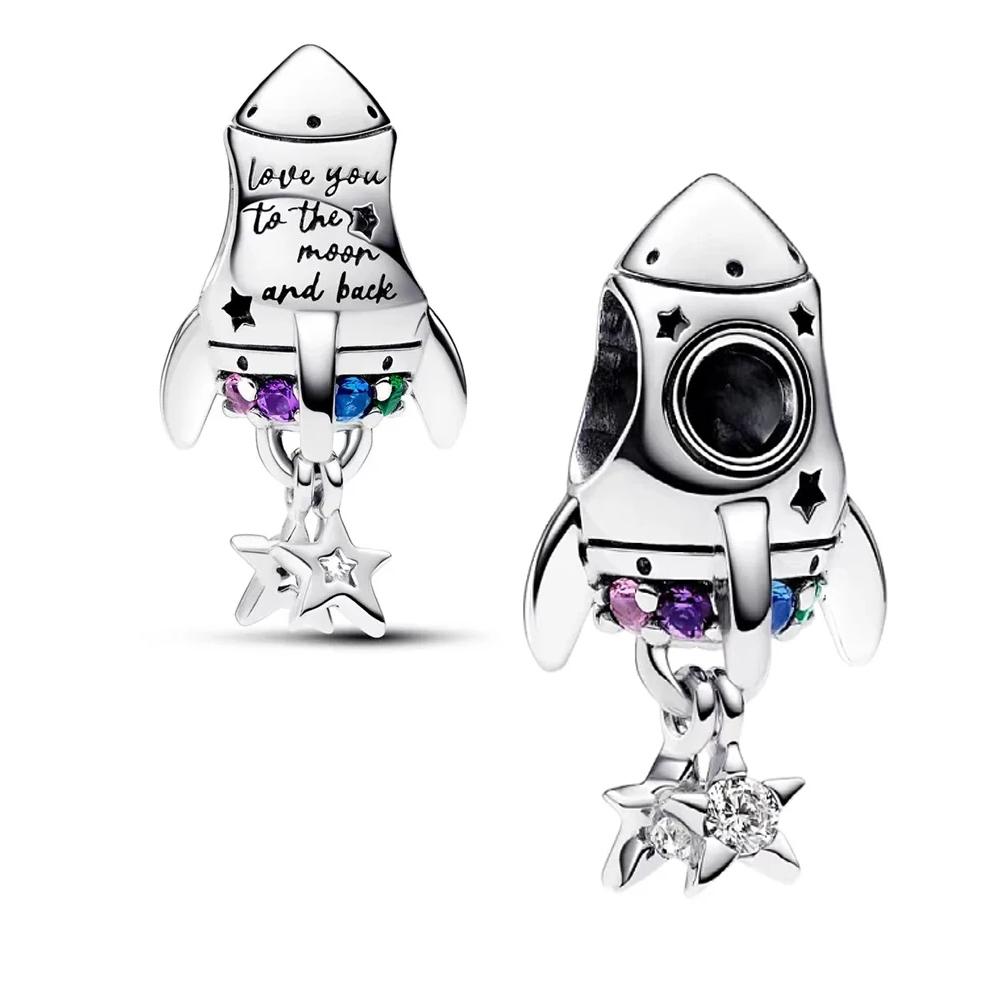 New Copper Bicycle Super Cool Motorcycle Key Car Sunglasses Charm Pendant Suitable For Original Bracelets Diywomen'S Jewelry