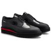 ONITSUKA TIGER Brogue Comfortable Versatile Casual Shoes Men Sneaker Black Red 1181A391-006