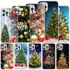 Мягкий чехол Merry Christmas Tree Snow для iPhone 11 12 13 Mini 14 Pro Max Apple Phone Cover X XS XR SE 7 Plus 8 + 6 6S 5S Funda Co