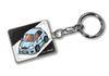 Custom Keychain Honda Civic Type R EK9 Black Car Light Blue [MKJP] Base Color