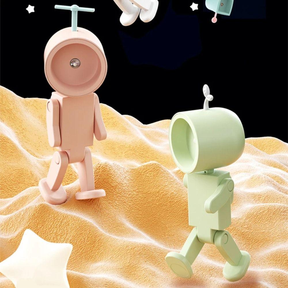 Мини-ночник-астронавт, мультяшная настольная лампа, милый светодиодный ночник, спальня