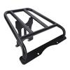 Motorcycle Rear Luggage Rack Carbon Steel Strong Load Bearing Ample Space Rear Cargo Carrier Rack Replacement for