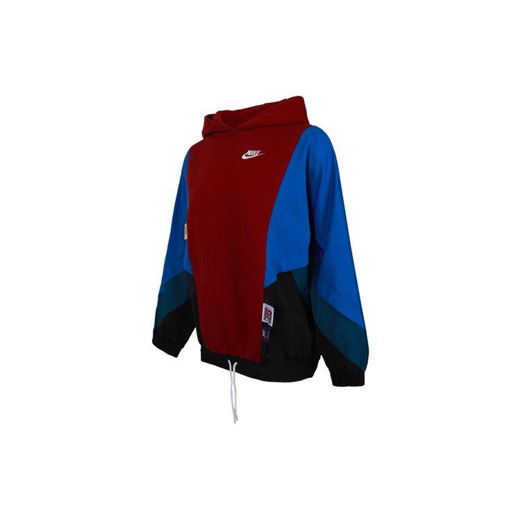 Nike Icon Clash флисовая толстовка с капюшоном женская красная CJ2030-677